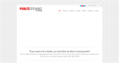 Desktop Screenshot of belajarpublicspeaking.com