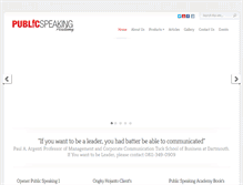 Tablet Screenshot of belajarpublicspeaking.com